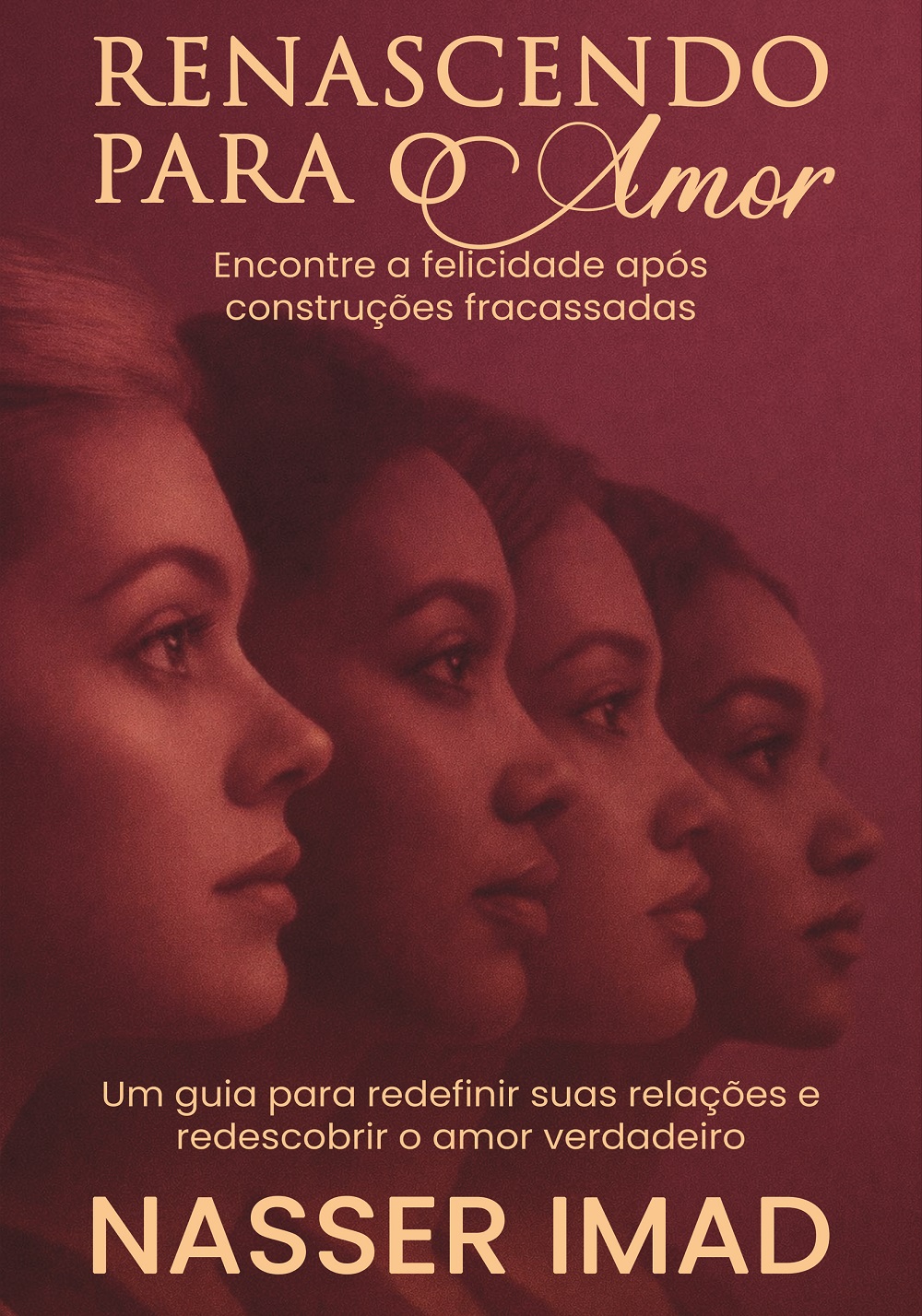 Capa do livro Renascendo para o Amor